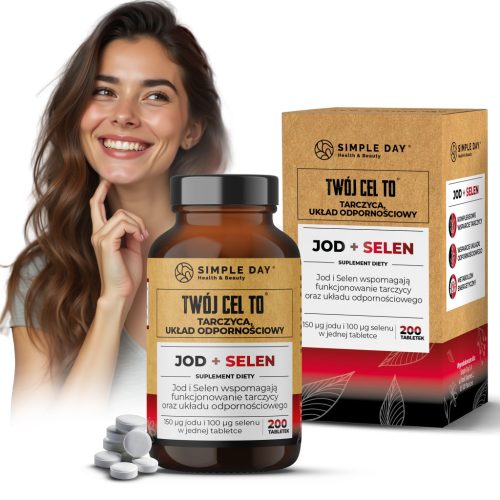 Jod+Selen - Ojačajte svoju štitnjaču i energiju uz 200 tableta!