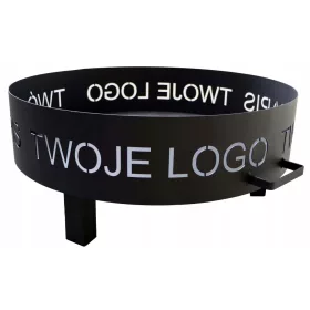    GARDEN FIRE PIT 80 PERSONALIZIRANI ČELIČNI ROŠTILJ VAŠ NATPIS VAŠ LOGO