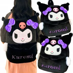   Šarmantan Pluszani Ruksak s Motivom Kuromi - Idealno za Poklon