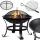  VRTNI KAMIN 60cm S RUČKAMA VELIKI ROŠTIL OD ČVRSTOG ČELIKA