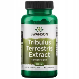  SWANSON Ekstrakt Tribulus Terrestris 500mg, 60 kapsula – Povećanje Libida i Potencije