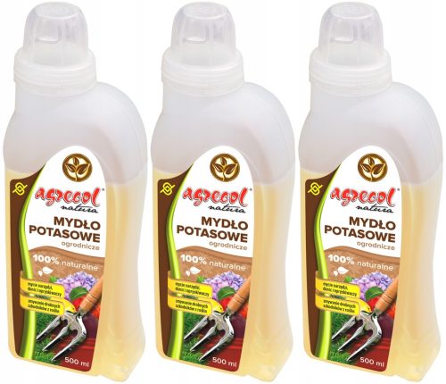 Ekološko Tekuće Vrtlarsko Kalijev Sapun 500ml - Pakiranje 3 Komada
