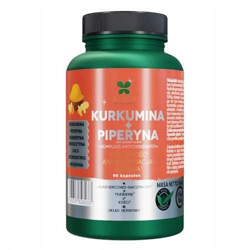 LANCO NUTRITIONS Kurkumin + Piperin, 60 kapsula – Dodatak Prehrani