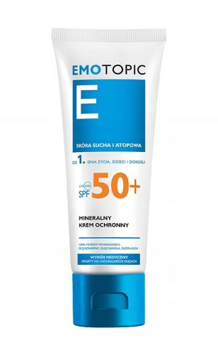 Pharmaceris E Emotopic Dermo-Zaštitna Mineralna Krema SPF 50+ za Suhu i Atopijsku Kožu 75 ml
