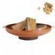  Corten Deep Hands Garden Fire Pit 80 cm + GRATIS