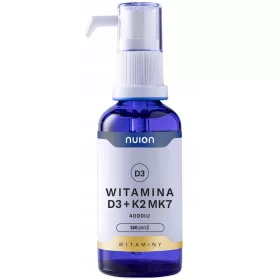   Suplement dijete PUROMEDICA Vitamin D3K2MK7 4000 IU NUION, 50 ml - 380 porcija