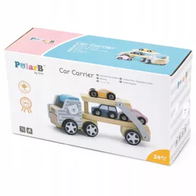  VIGA Drveni kamion za vuču s automobilima PolarB 44014