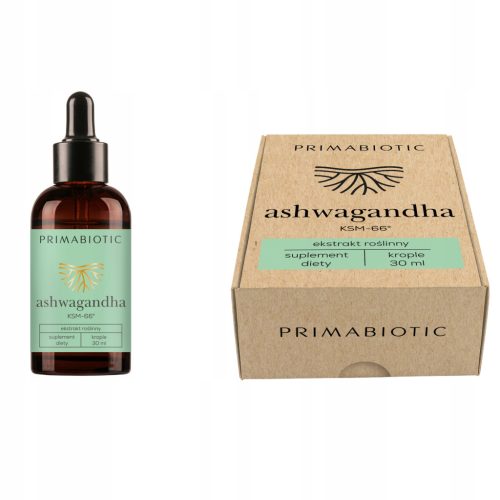 Primabiotic Ashwagandha u Kapima 30 ml - Prirodna Potpora za Bolji San i Ravnotežu