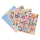  SET OD 4 NALJEPNICE S BROJEVIMA U BOJI ZA ORGANIZACIJU I DEKORACIJU