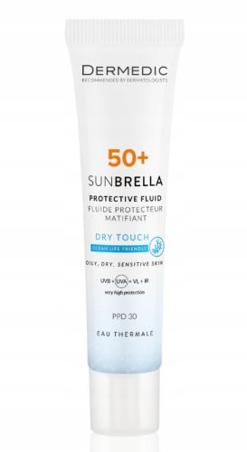 DERMEDIC SUNBRELLA Matirajući Krema za Zaštitu SPF 50+ PPD 30, 40ml