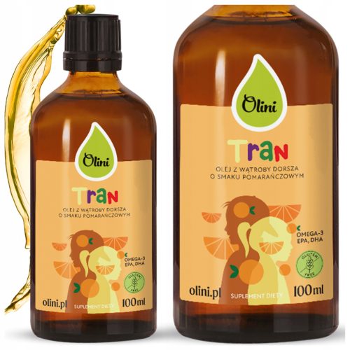 Tran s Prirodnim Okusom Naranče Olini – Vaš Izvor Vitaminâ i Omega-3 Masnih Kisjelina