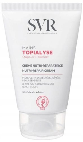 Krema za ruke Topialyse Mains s maslacem shea, 50 ml