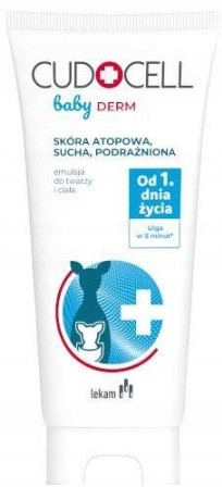 Emulzija za lice i tijelo Cudocell Baby Derm - idealna od prvog dana života