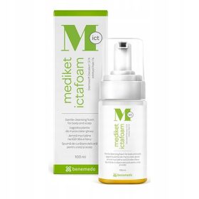   Pjena za pranje Mediket Ictafoam s Ichthyol Pale za osjetljivu i problematičnu kožu