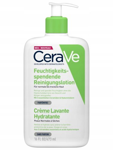 CeraVe Hidratantna Emulzija za Čišćenje za Normalnu i Suhu Kožu 473 ml