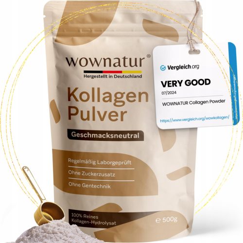 WOWNATUR Kolagen u Prahu: Premium Govedji Kolagen, Certificiran i Brzorastvorljiv