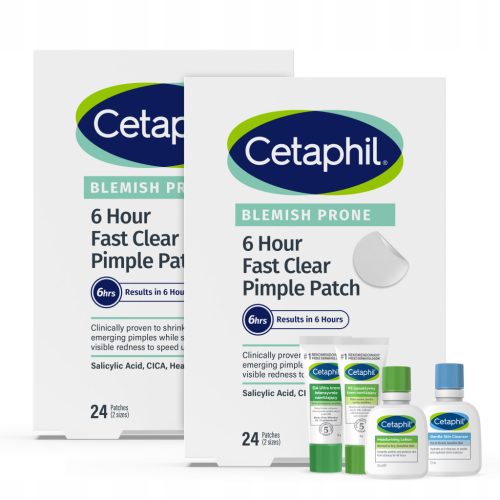 Cetaphil 6 sati Pimple Patch flasteri za akne - 24 komada + GRATIS mini