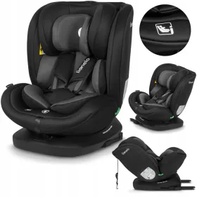    Lionelo autosjedalica s ISOFIX-om BASTIAAN I-veličina 40-150 cm 2023 crno-siva