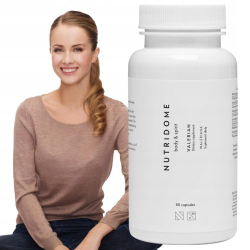 Valeriana Nutridome - Prirodna podrška za miran san i smanjenje stresa, 60 kapsula