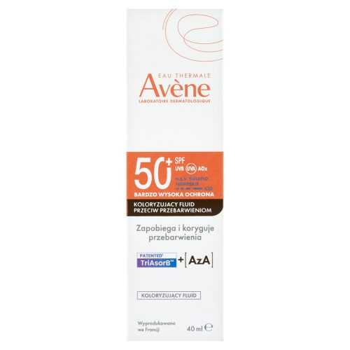 Avène Koloryzujący fluid przeciw przebarwieniom bardzo wysoka ochrona SPF 50+ 40 ml