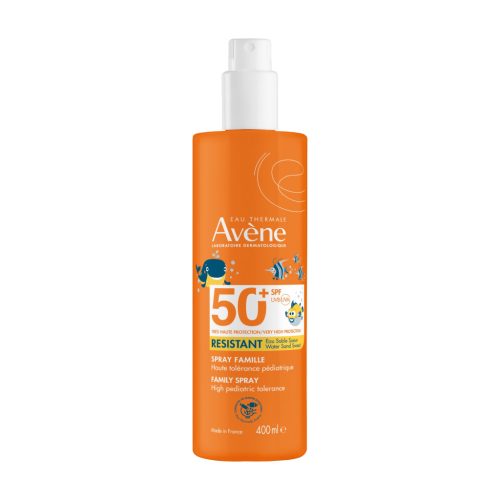 Avène Sun Resistant Family Spray SPF 50+ 400 ml - Visoka UV Zaštita za Cijelu Obitelj