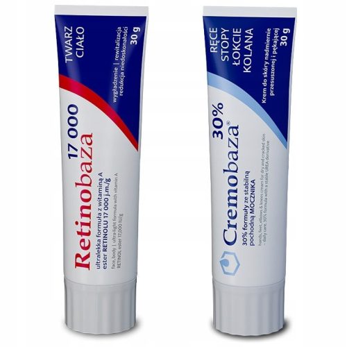 Krem Retinobaza 17000 i Cremobaza 30% za Suhe i Osjetljive Kože