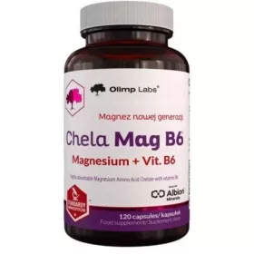   Olimp Chela Mag B6 - Dodatak Prehrani s Magnezijem, 120 Kapsula