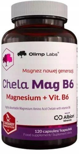 Olimp Chela Mag B6 - Dodatak Prehrani s Magnezijem, 120 Kapsula