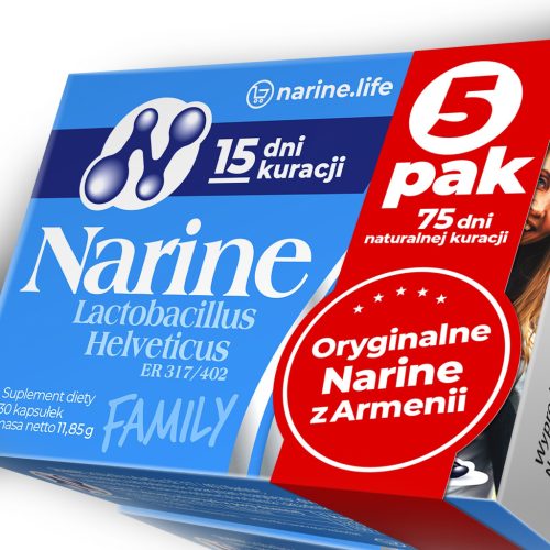 Narine - Probiotik s Lactobacillus helveticus ER-317/402 za 75 dana upotrebe