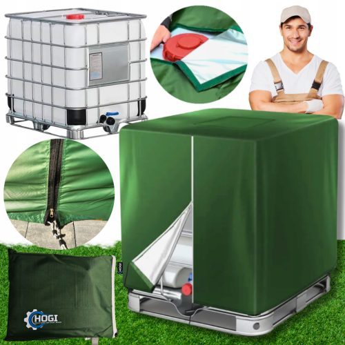 Visokokvalitetna OXFORD 420d navlaka za IBC rezervoar 1000L