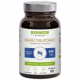   Biowen Magnez Chelatowany 840 mg - 100 kapsula za podršku zdravlju