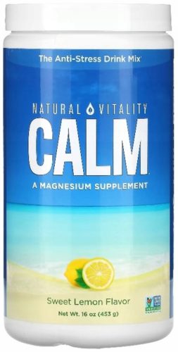 Natural Vitality Calm 453g s Okusom Slatke Limune - Dodatak Prehrani