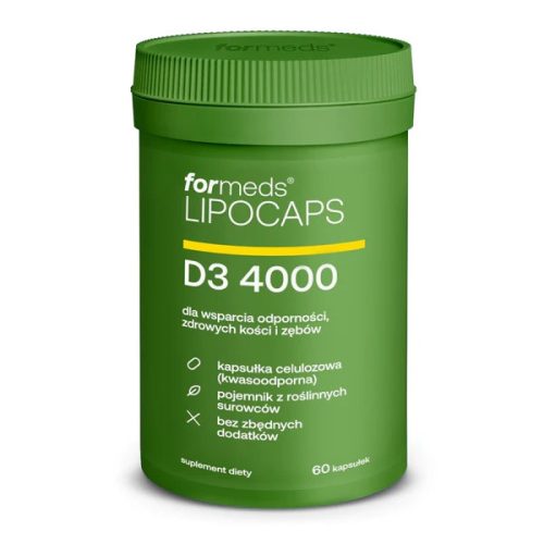 LIPOCAPS D3 4000 - Liposomski Dodatak Prehrani s Vitaminom D3
