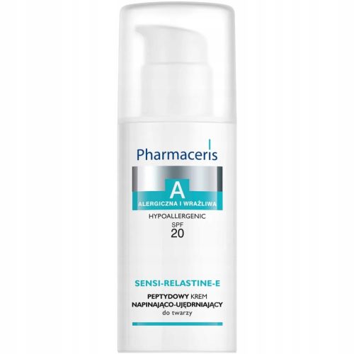 Krem za lice Pharmaceris A SENSI-RELASTINE-E s peptidima za čvrstoću i SPF20, 50ml