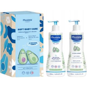   Set za njegu beba Soft Baby Care s delikatnim gelom i mlijekom za tijelo