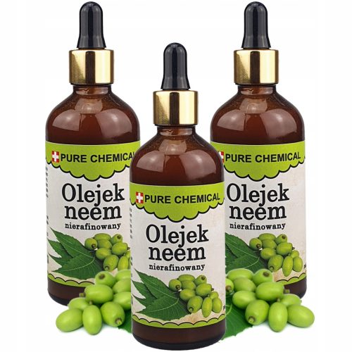 100% Prirodno Nerafinirano Hladno Prešano Neem Ulje 100ml