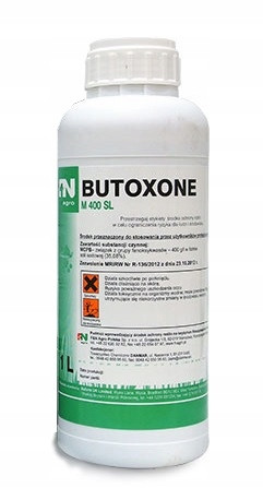 Herbicid BUTOXONE M 400SL za učinkovitu zaštitu graška od dvosupnica - 1L