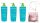Bioderma Sebium Gel Moussant - Set Sredstava za Čišćenje Kože 3x500ml + Besplatna Narukvica
