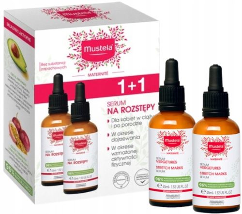 Serum protiv strija za trudnice i mlade majke, 2 x 45 ml