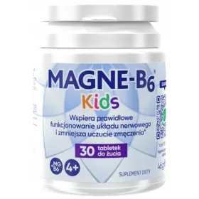   Magne-B6 Kids - Suplement Dijete s Magnezijem i Vitaminom B6, Žvakće Tablete