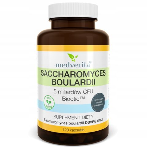 Medverita Saccharomyces Boulardii - 120 kapsula za zdravlje probavnog sustava