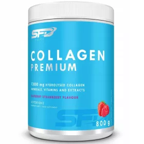   SFD Collagen Premium 800g s okusom jagode i maline - potpora za zdravlje kože, kostiju i imuniteta