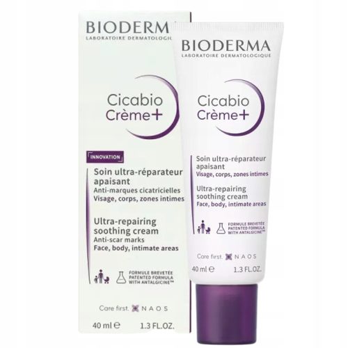Krema za obnovu i smirivanje Bioderma Cicabio Crème+ 40 ml