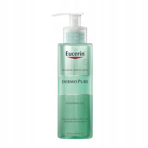 Eucerin Dermopure gel za čišćenje lica 400 ml za masnu i aknama sklonu kožu