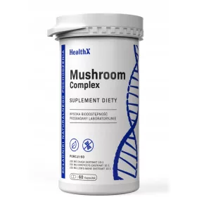   HealthX Mushroom Complex – Dodatak prehrani sa 600 mg ekstrakta gljiva