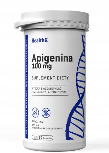 HealthX Apigenin 60 kapsula - 100 mg, Podržava zdravlje i blagostanje