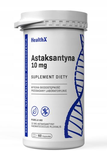 HealthX Astaksantin 60 Kapsula - Snažan Antioksidans za Zaštitu i Vitalnost