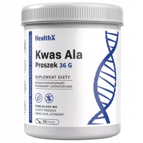   HealthX Alfa Lipoična Kiselina 600mg - Antioksidans za Zaštitu i Otpornost