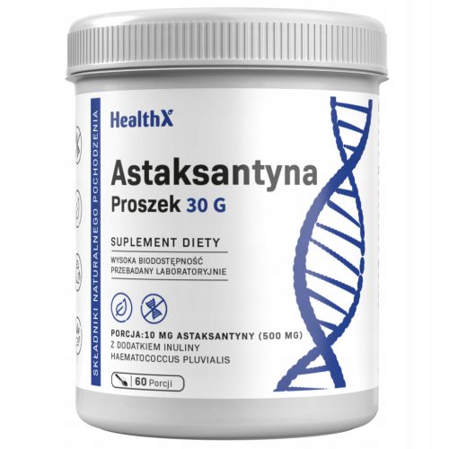 Astaksantin HealthX 30g - Moćan Antioksidans za Zaštitu i Energiju