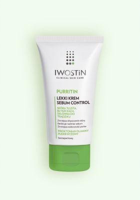 IWOSTIN PURRITIN Lagani Krema za kontrolu sebuma, 60 ml